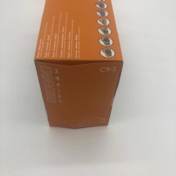 AUTOMOBLOX C9S BERLINETTA ORANGE SPORTS CAR WOODEN CAR (Like new in box)(2006) - Picture 8 of 12